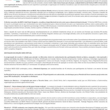 Festival ABCR 2020 debateu o futuro da captação de recursos no contexto da Covid-19, em edição online – Abcr