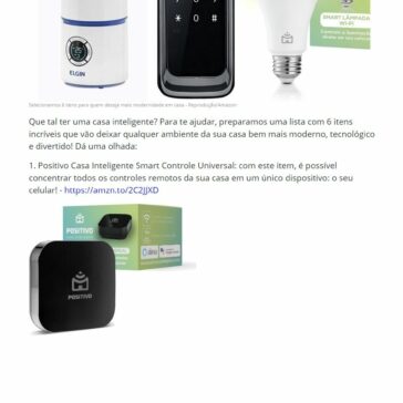 6 itens super modernos para ter uma casa inteligente – Revista Máxima