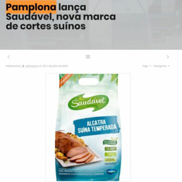 Pamplona lança Saudável, nova marca de cortes suínos – Ycar