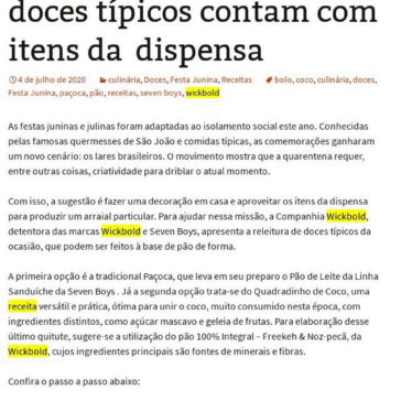 Festa Junina na quarentena: releitura de doces típicos contam com itens da dispensa – De Repente 50
