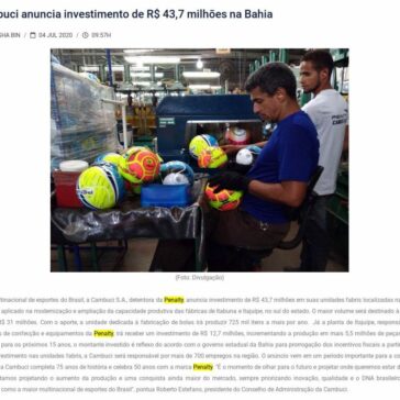 Cambuci anuncia investimento de R$ 43,7 milhões na Bahia – Brumado Urgente
