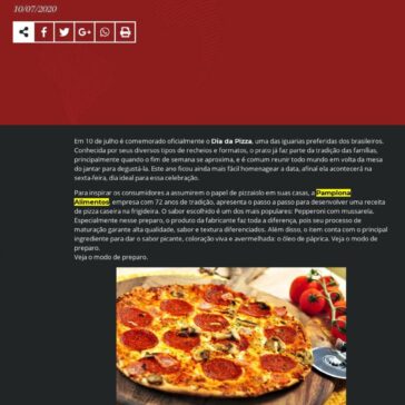 Aprenda versão de frigideira com Pepperoni – Pitel