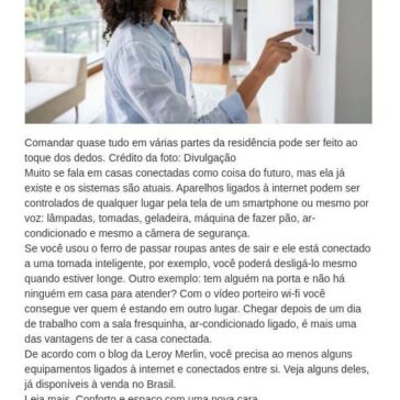 Casa conectada: o que é e como começar? – Central de Notícias
