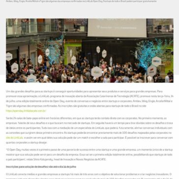 Inovação aberta: grandes empresas apresentam desafios para startups no dia 14 de julho – ACATE