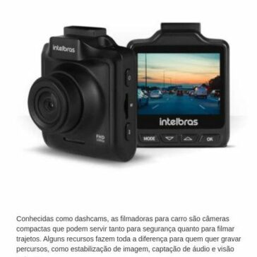Dashcams: o que saber na hora de escolher uma câmera para o seu carro – Central de Notícias