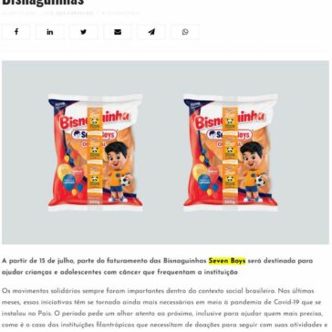 Seven Boys apoia Casa Hope com a venda de Bisnaguinhas – Marcas Mais
