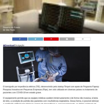 Tecnologia brasileira é usada em vários países no tratamento de pacientes com COVID-19 – Mix Vale