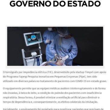 Tecnologia brasileira é usada em vários países no tratamento de pacientes com COVID-19 – ResumoCast