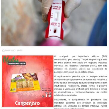 Tecnologia brasileira é usada em diversos países no tratamento de pacientes com covid-19 – Jornal Regional