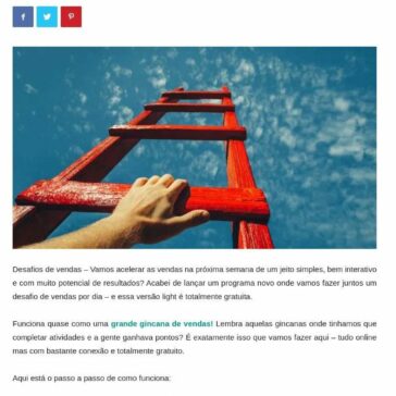 Desafios de vendas para você fazer em uma semana e acelerar suas vendas! – Jornal Brasil Peças