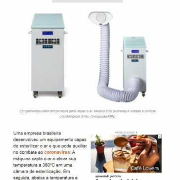 Coronavírus: empresa brasileira cria equipamento que esteriliza o ar – Pequenas Empresas Grandes Negócios