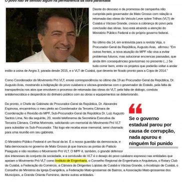 O VLT e o MPF – Mídia News