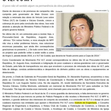 O VLT e o MPF – Repórter MT