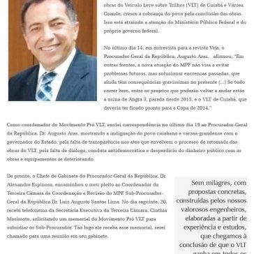 O VLT e o MPF – Diário de Cuiabá