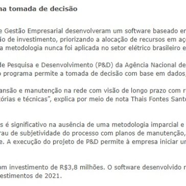 Plataforma inédita no setor elétrico auxilia na tomada de decisão – Canal Energia