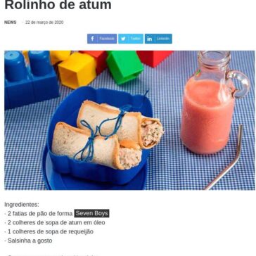Rolinho de atum – Revista News