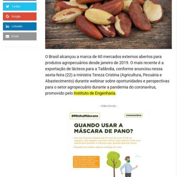 Brasil abre 60 mercados a produtos agropecuários – O Paraná