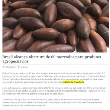 Brasil alcança abertura de 60 mercados para produtos agropecuários – Radio Coopnews
