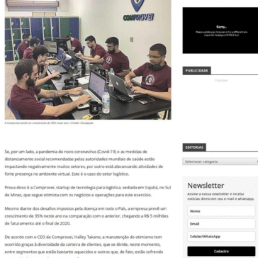 Startup organiza 3 milhões de entregas por mês – Diário do Comércio