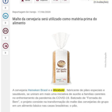 Heineken e Wickbold se unem na produção de pães para famílias carentes – SA Varejo