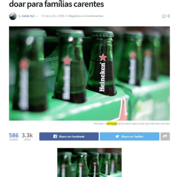 Heineken e Wickbold vão produzir pães e doar para famílias carentes – Saída de Emergência