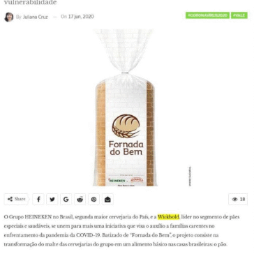 HEINEKEN Brasil e WICKBOLD se unem no projeto “Fornada do Bem” – Valeando