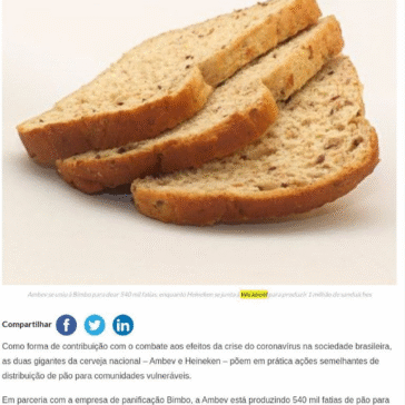 Em ações distintas, Ambev e Heineken distribuem pão a comunidades vulneráveis – Guia da Cerveja