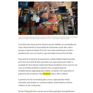 Programação de entretenimento da Rede Dalben agita o período de isolamento social – G1 Brasil