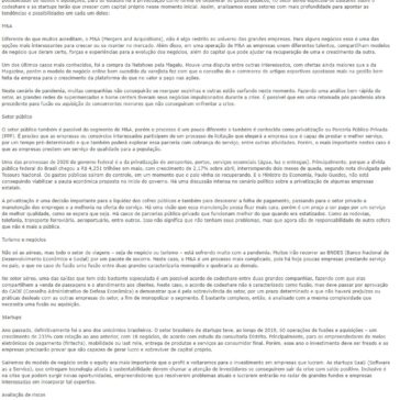 Fusões e aquisições: como será o cenário pós-pandemia? – Estadão