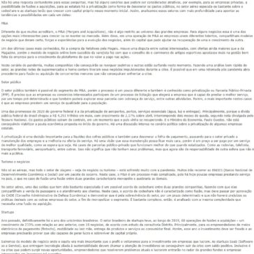 Fusões e aquisições: como será o cenário pós-pandemia? – Clipping Medialink