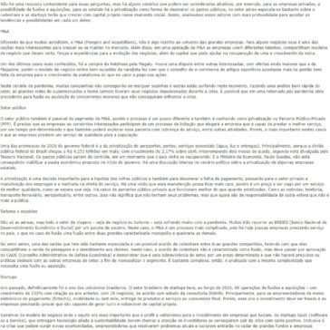 Fusões e Aquisições: O que irá mudar no pós pandemia? – Jornal Contábil Online