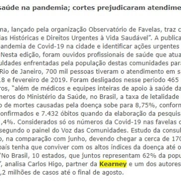 Estudo indica acesso desigual à saúde na pandemia; cortes prejudicaram atendimento – Monitor Mercantil Online