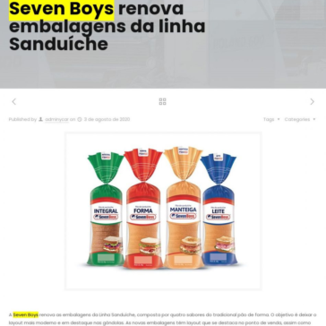Seven Boys renova embalagens da linha Sanduíche – YCAR