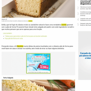 Conheça receitas com pão de forma fáceis e rápidas! – Receitas IG
