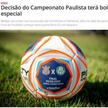 Decisão do Campeonato Paulista terá bola especial – Isto É (On-line)