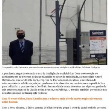 Estacionamentos inteligentes ajudam na prevenção à Covid-19 – NSC Total