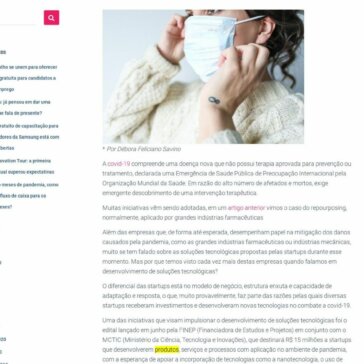 Por que e como as startups contribuem para aceleração da inovação em situações de emergência e pandemias? – Mover
