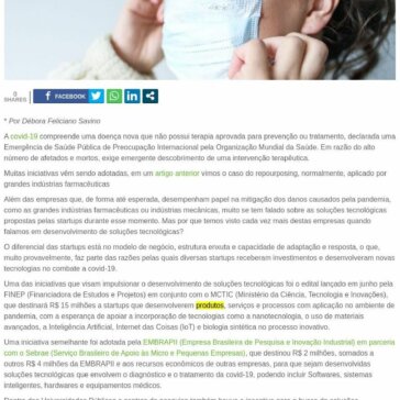 Por que e como as startups contribuem para aceleração da inovação em situações de emergência e pandemias? – StarTupi