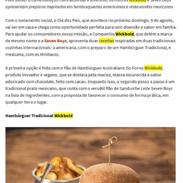 Dia dos Pais: aproveite a quarentena para fazer receitas temáticas – De Repente 50