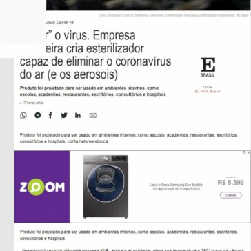 “Fritar” o vírus. Empresa brasileira cria esterilizador capaz de eliminar o coronavírus do ar (e os aerosois) – Head Topics