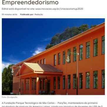 Jornal Primeira Página – ParqTec será base do Programa USP/Santander de Inovação e Empreendedorismo – Jornal Primeira Página