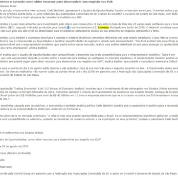 Cruze fronteiras e aprenda como obter recursos para desenvolver seu negócio nos EUA – OneVox Press