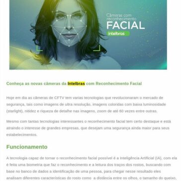 Câmeras Intelbras com Reconhecimento Facial – UpperSeg