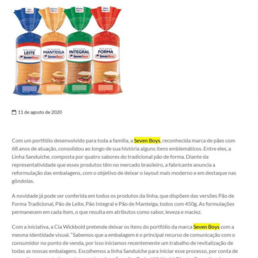Linha Sanduíche apresenta embalagens mais modernas – Clube da Embalagem