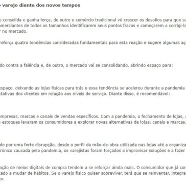 Desafios e oportunidades para o varejo diante dos novos tempos – Ecommerce Brasil