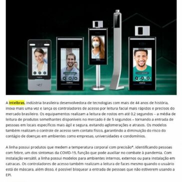 Intelbras lança controladores de acesso por leitura facial mais rápidos e precisos do Brasil – GuiaCloud