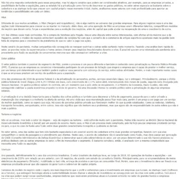 Fusões e aquisições: como será o cenário pós-pandemia? – Blog Cabresto