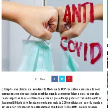Novo teste indica vírus suspenso no ar e reforça risco de má ventilação – Expresso Online