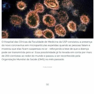 Novo teste indica vírus suspenso no ar e reforça risco de má ventilação – Folha Vitória