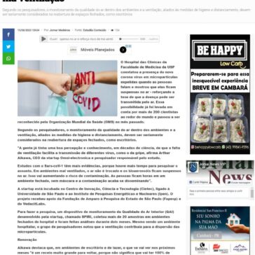 Novo teste indica vírus suspenso no ar e reforça risco de má ventilação – Jornal News